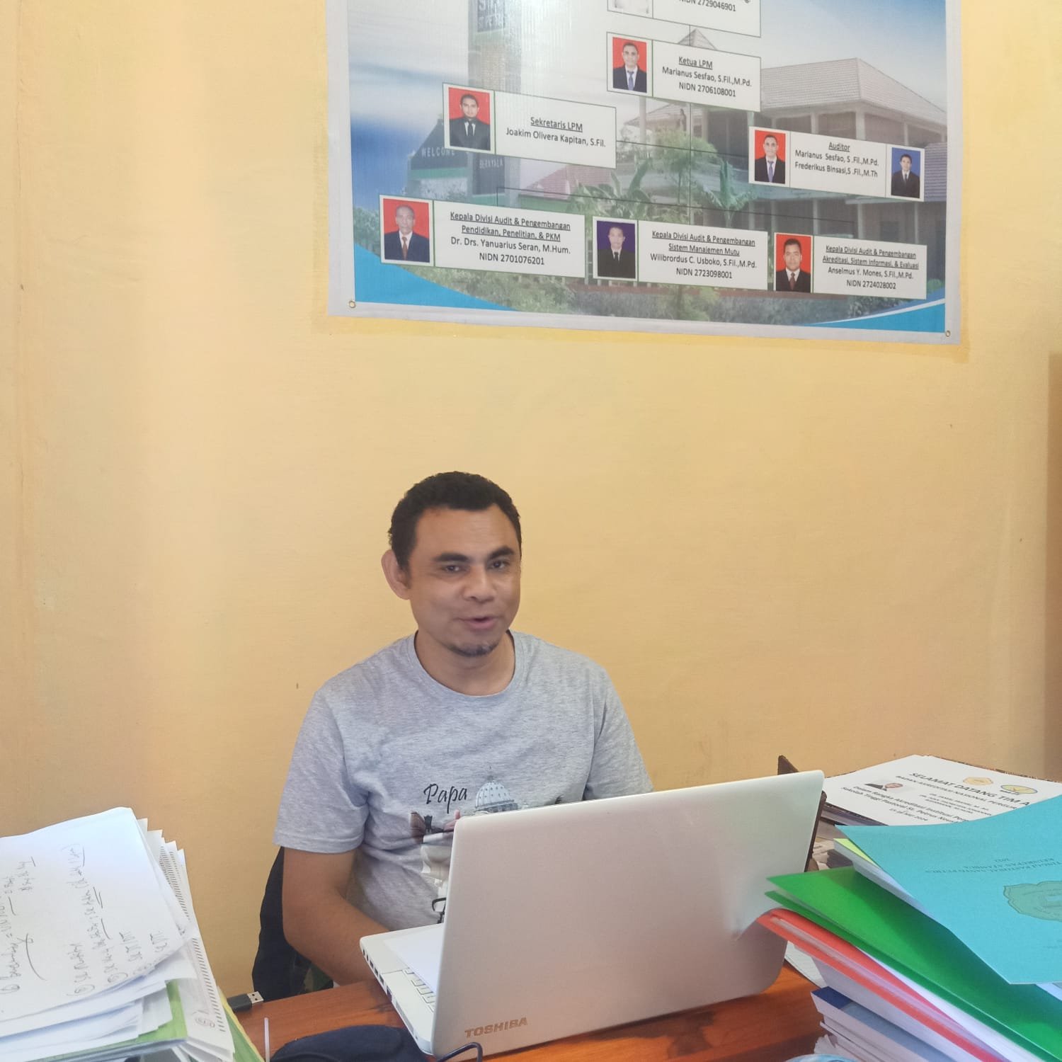 PERSIAPAN RE-AKREDITASI INSTITUSI, BEGINI KATA KETUA LPM