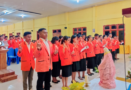 PELANTIKAN BEM/BPM DALAM PERAYAAN EKARISTI, SELAMAT BERTUGAS!